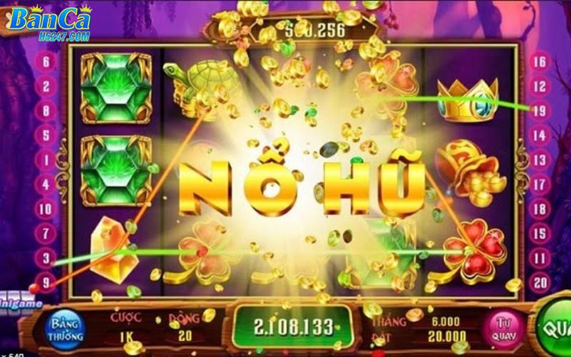 Ai cũng mong trúng jackpot khi nổ hũ